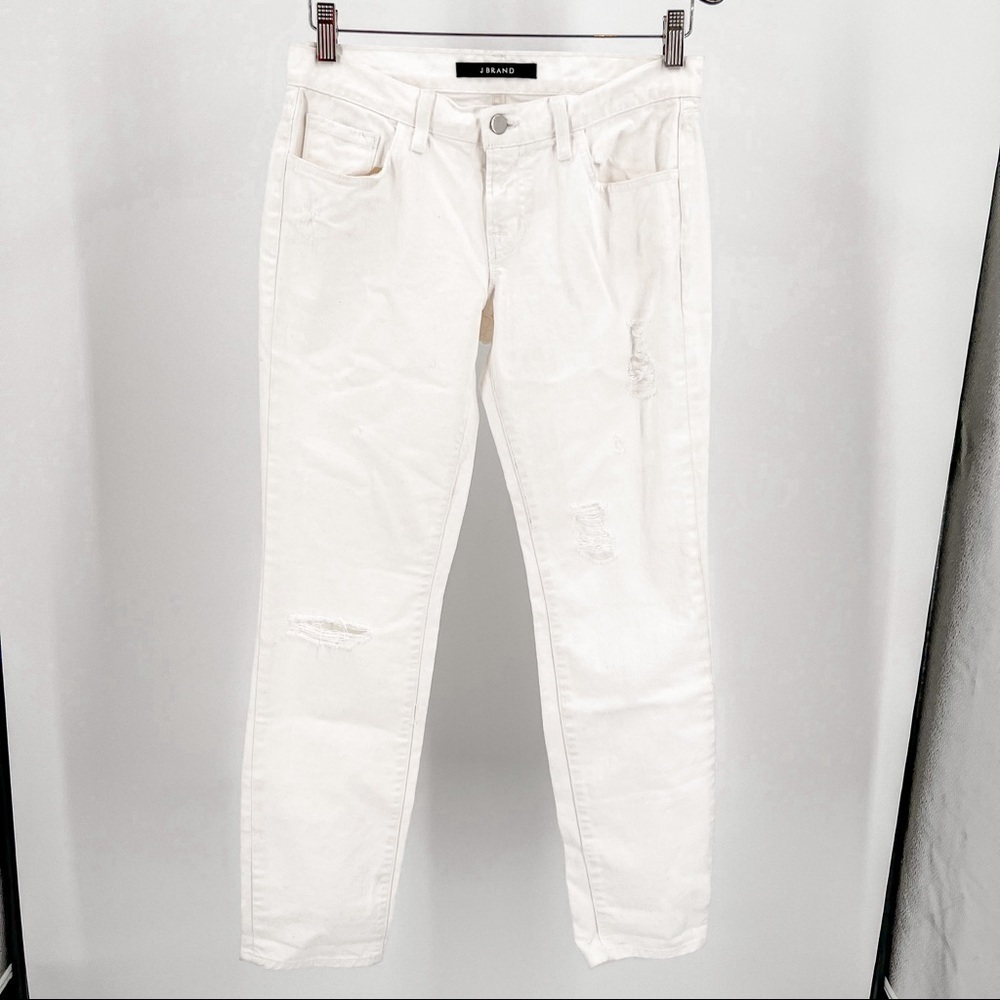 J Brand Aidan white jeans